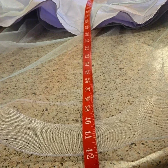 Rare Editions Cold Shoulder Costume Back Train big girls Size 12 - Picture 10 of 13